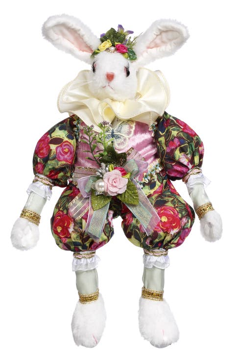 Bean Bag Pillow Body Rabbit with Vest, Small