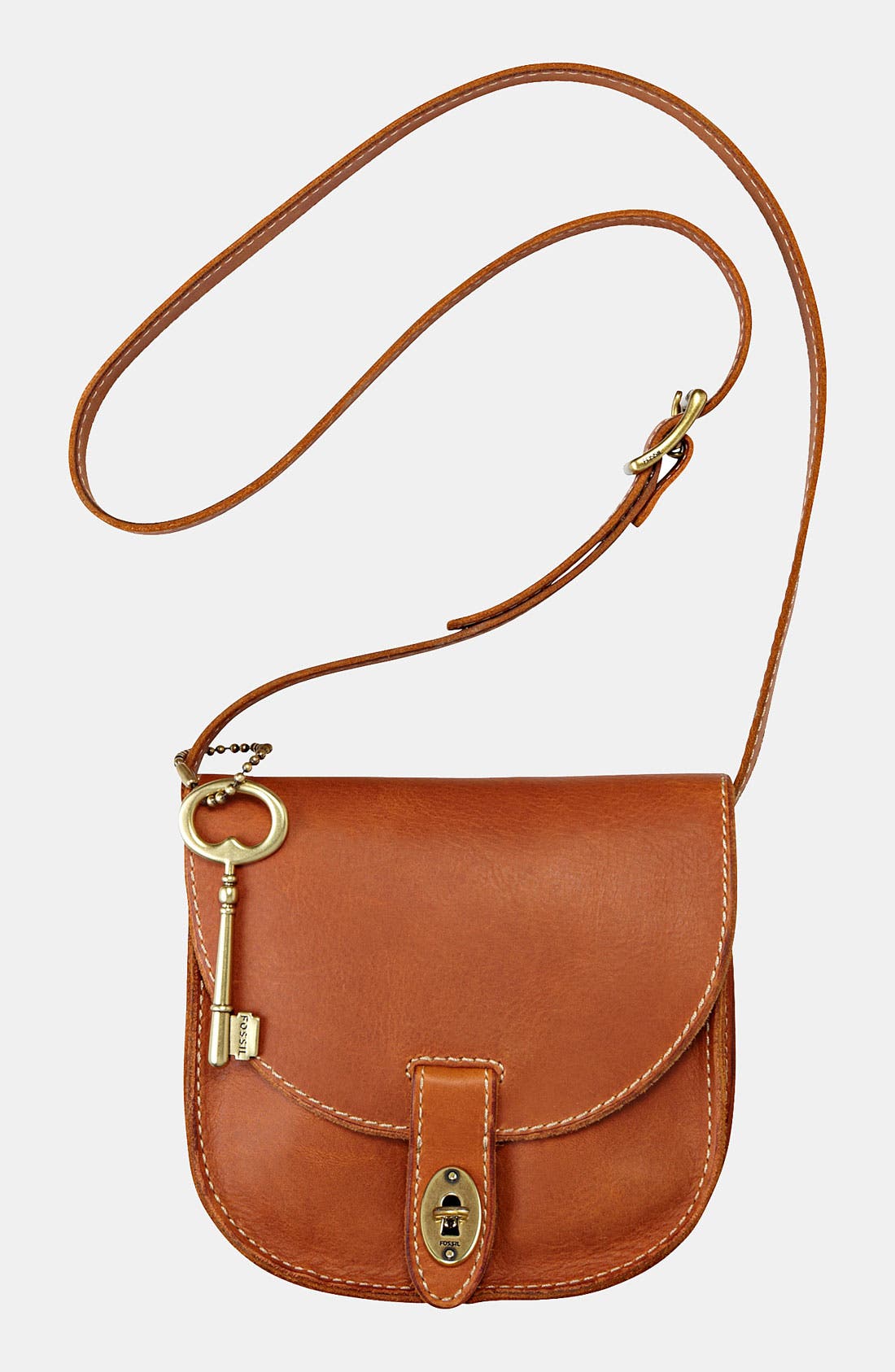 'Austin - Small' Crossbody Bag, Alternate, color, SADDLE