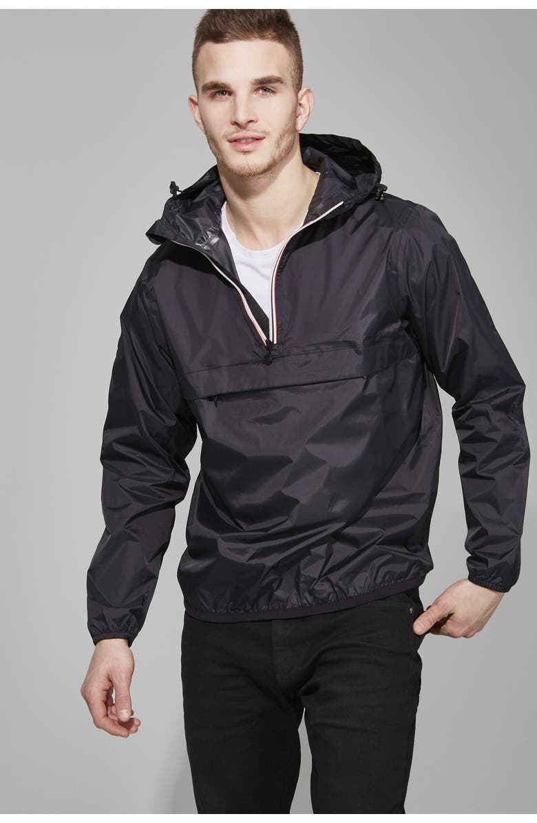 O8Lifestyle Unisex 1/4 Zip Rain Jacket, Alternate, color,