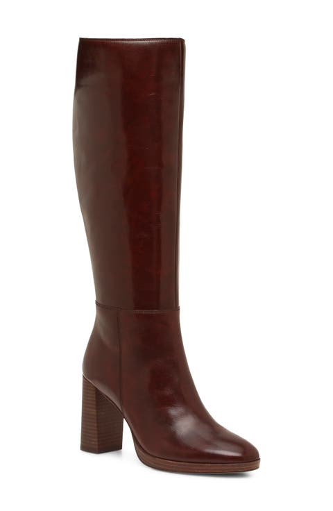 Lucina Leather Knee High Boot