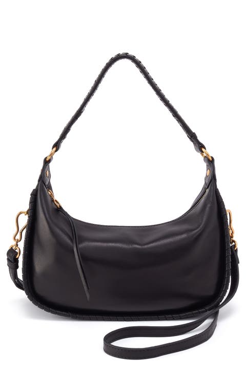Mia Leather Crescent Hobo