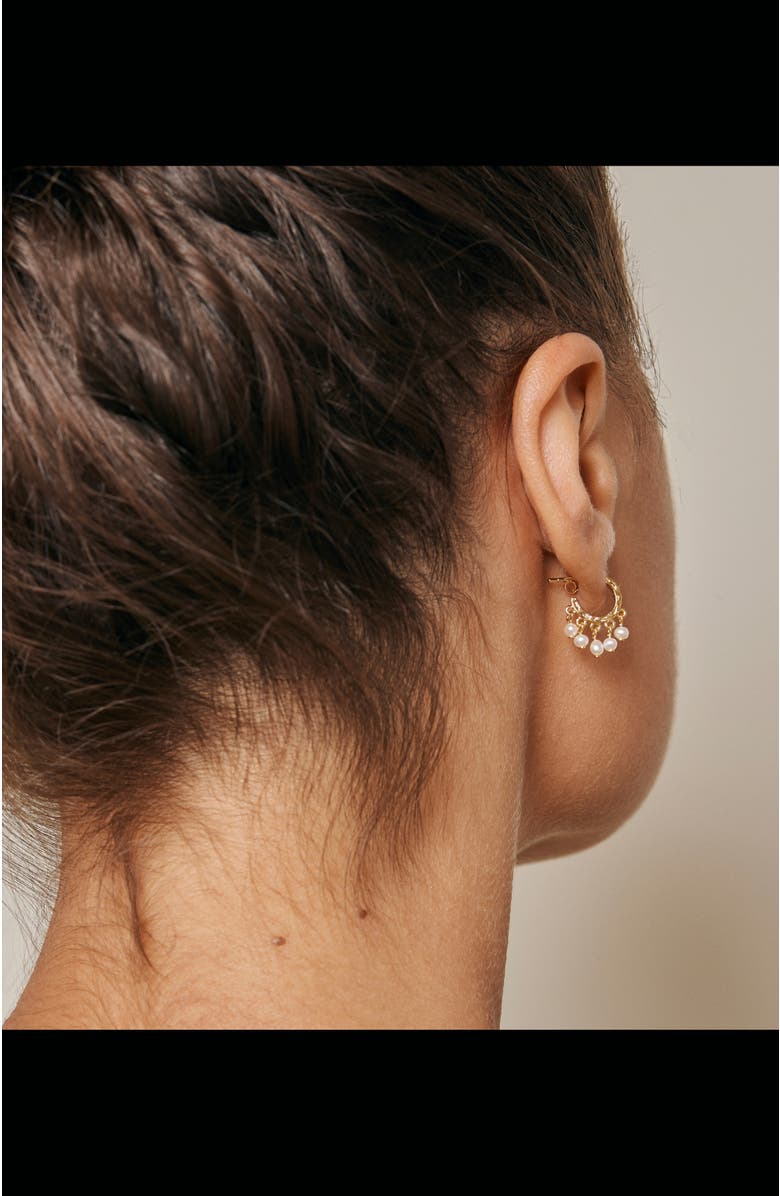 Enamel Copenhagen Astrid Earring, Alternate, color, Pearl