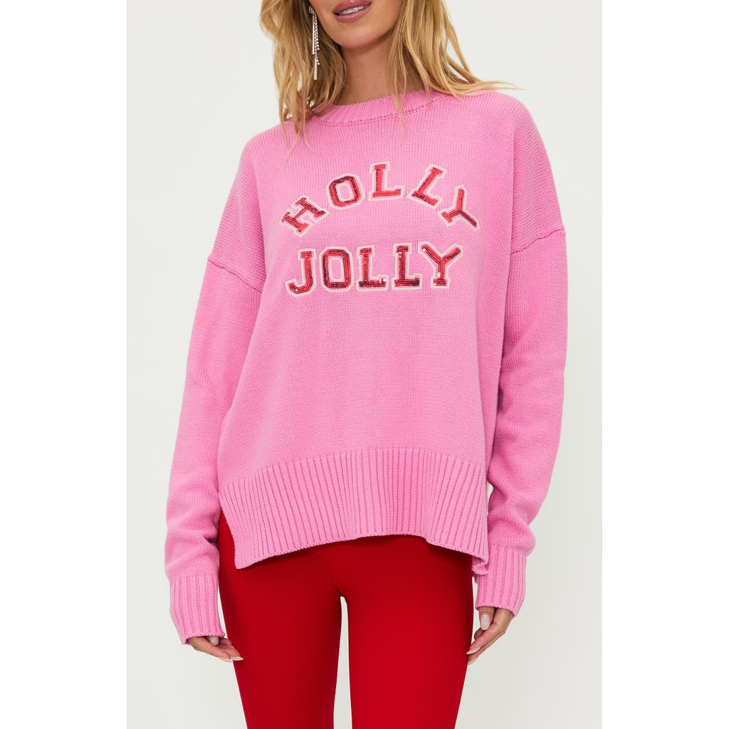 Beach Riot Callie Sequin Graphic Sweater