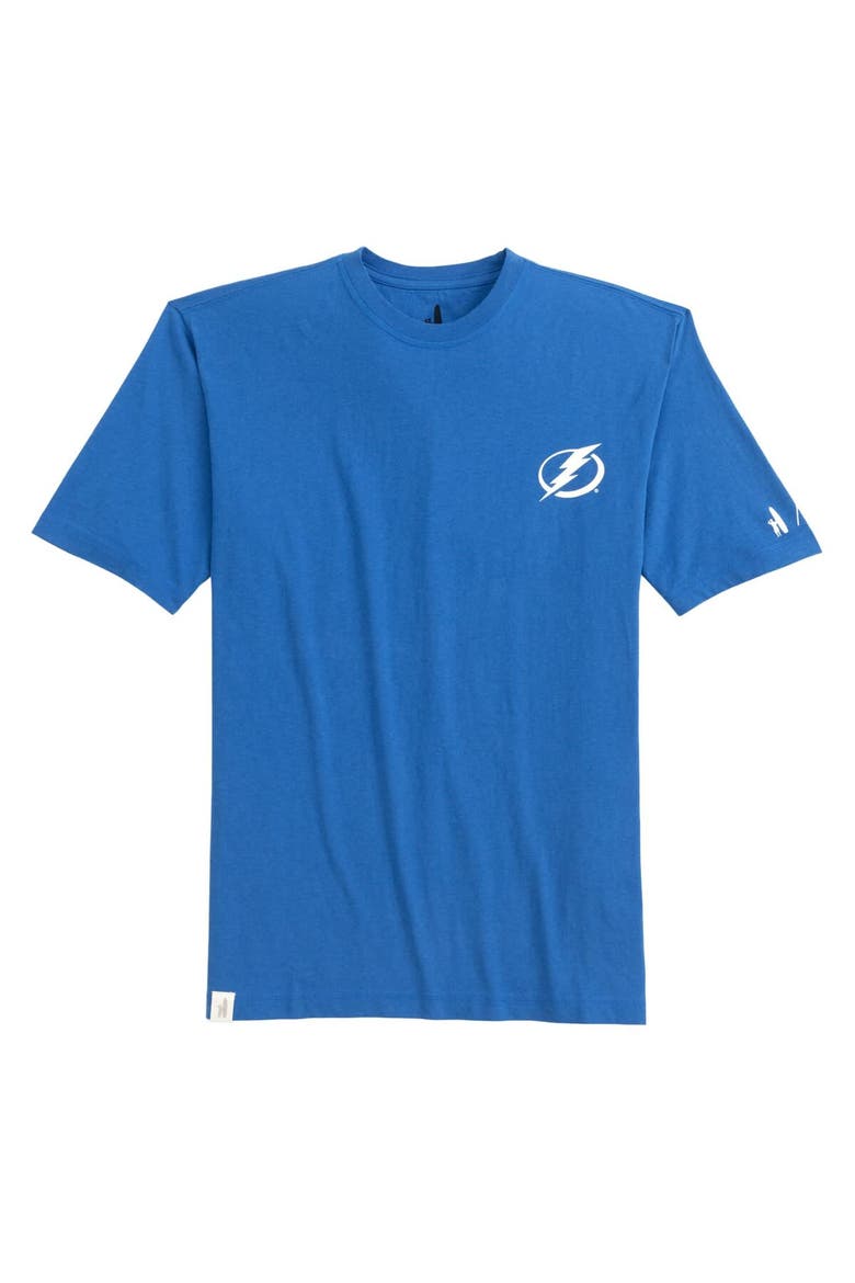Men's johnnie-O Blue Tampa Bay Lightning Heathered Spencer T-Shirt, Alternate, color, Blue