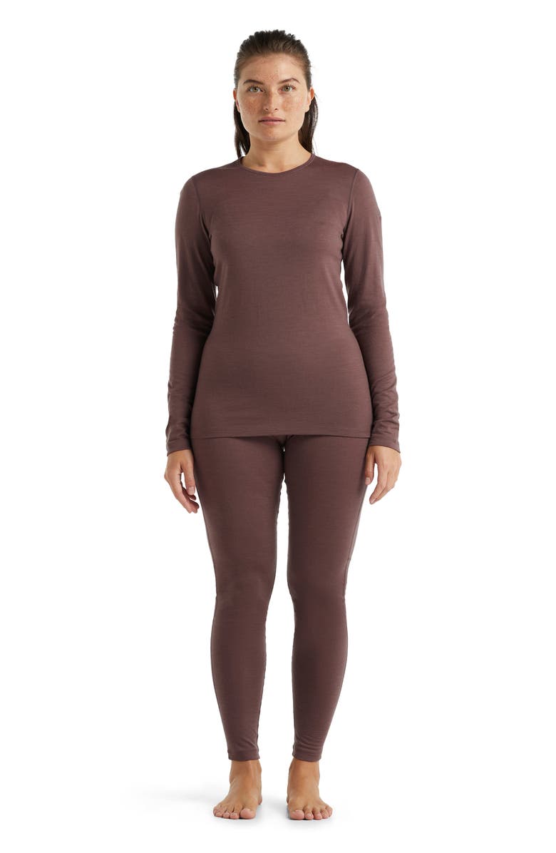Icebreaker 200 Oasis Merino Wool Jersey Base Layer Leggings, Alternate, color,