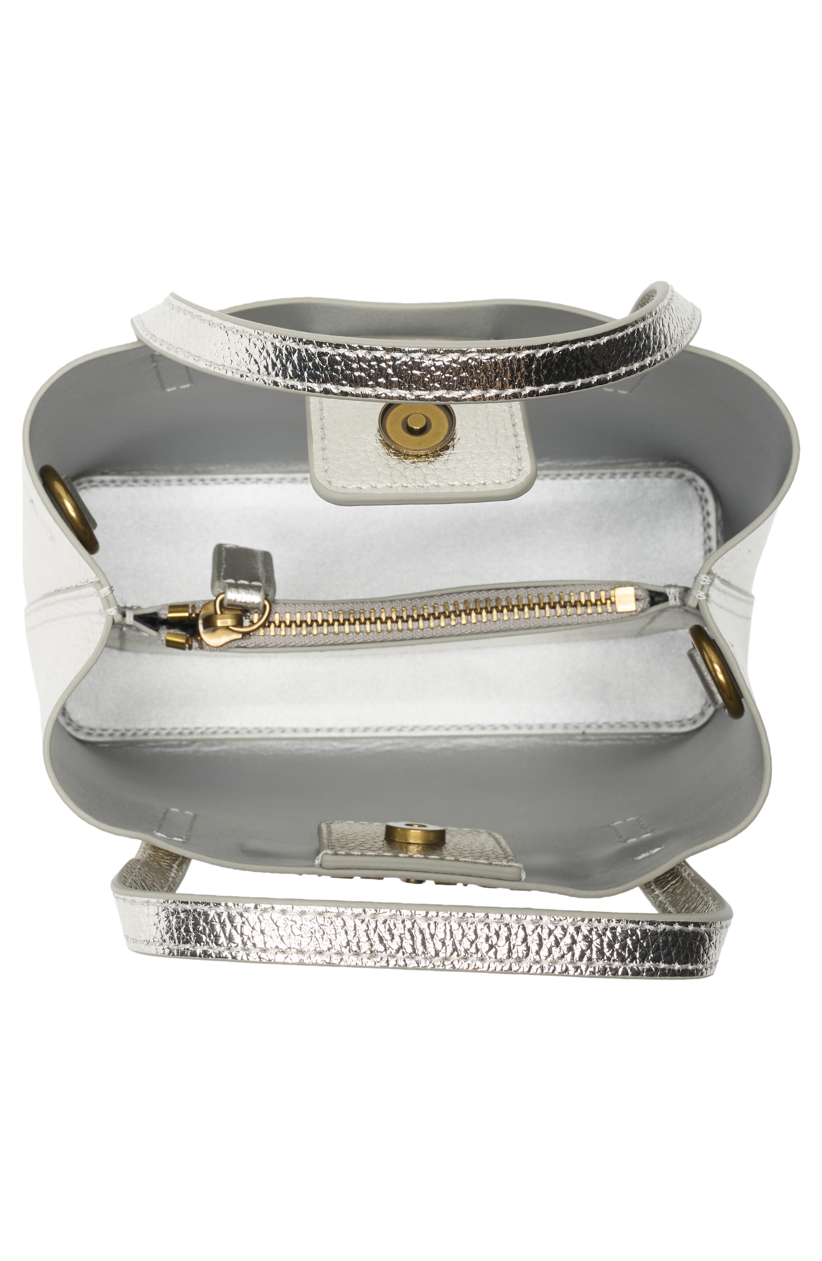 Kurt Geiger London Hampstead Mini Tote Bag, Alternate, color, Champagne