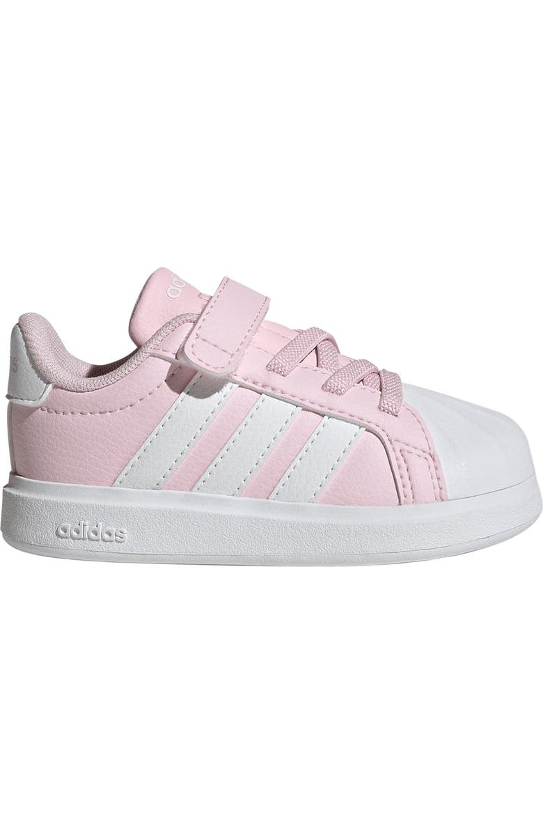 adidas Kids' Streettalk Sneaker, Alternate, color, Pink/ White/ Grey