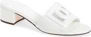 Dolce&Gabbana DG Interlock Slide Sandal