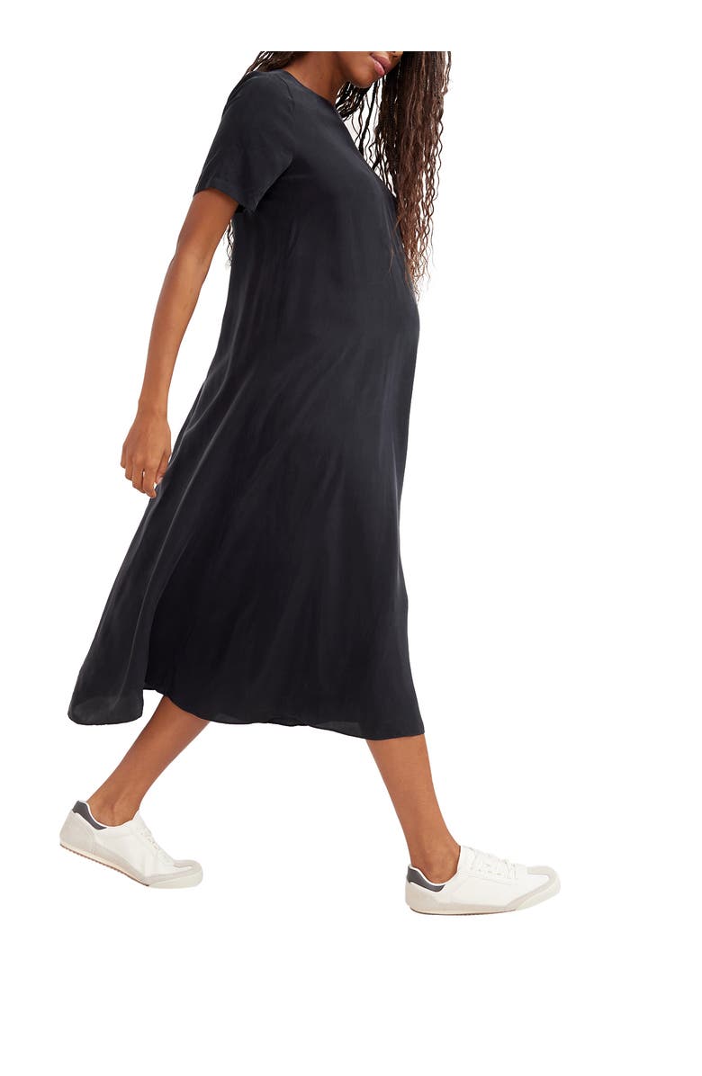 HATCH Collection The James Maternity Dress, Alternate, color, Black