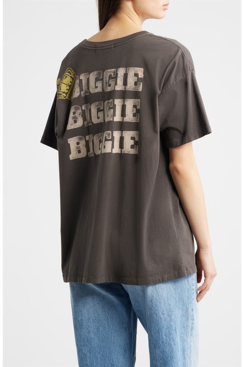 Notorious B.I.G. Brooklyn 1994 Cotton Graphic T-Shirt, Alternate, color, WASHED BLACK