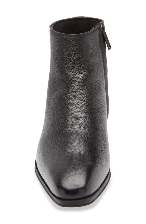 Hugo Boss Leather Zip-fastening Ankle Boots In Black