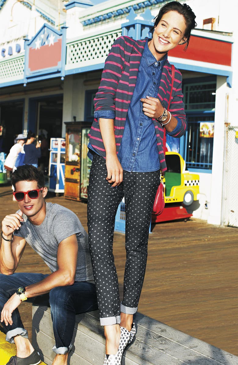 Caslon<sup>®</sup> Long Sleeve Shirt, Alternate, color,