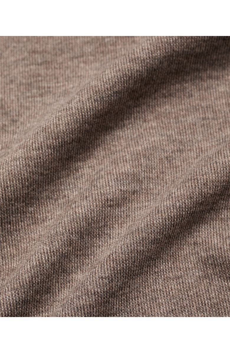 MANGO Knit Pants, Alternate, color, Medium Brown