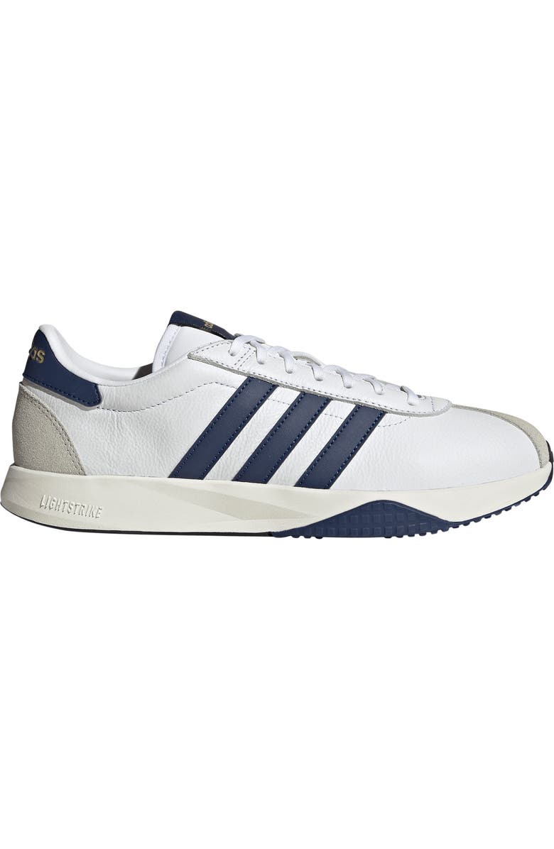 adidas Run 76/26 Sneaker, Alternate, color, White/ Dark Blue/ Gold Met