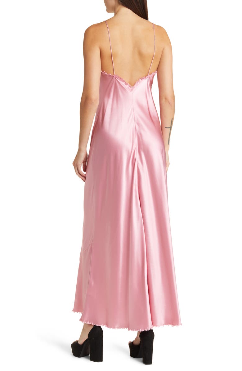 LoveShackFancy Elizabella Silk Slipdress, Alternate, color,