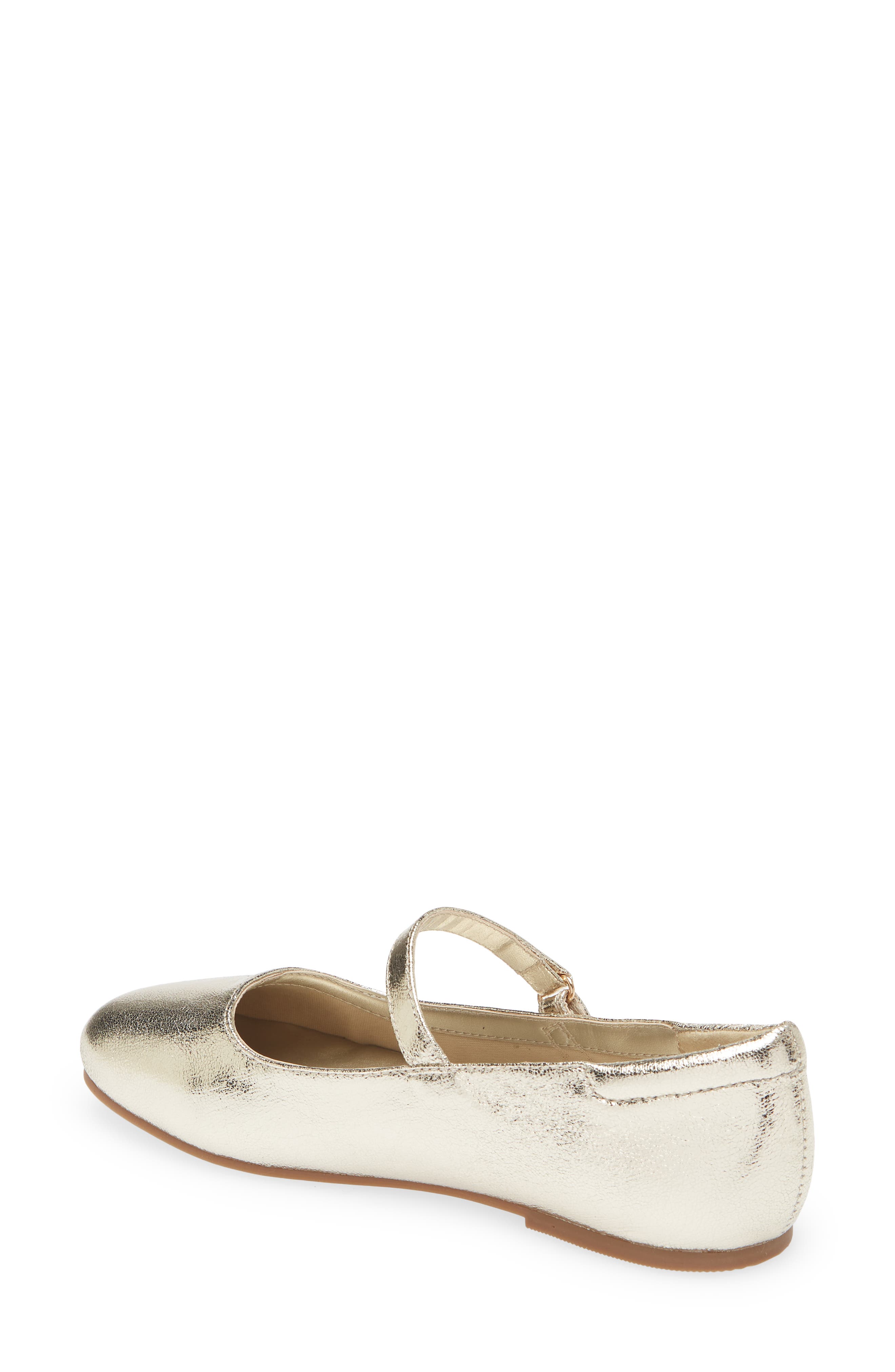 Nordstrom Jolie Metallic Ballet Flat, Alternate, color, 