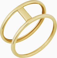 Oradina 10K Yellow Gold Hudson Ring