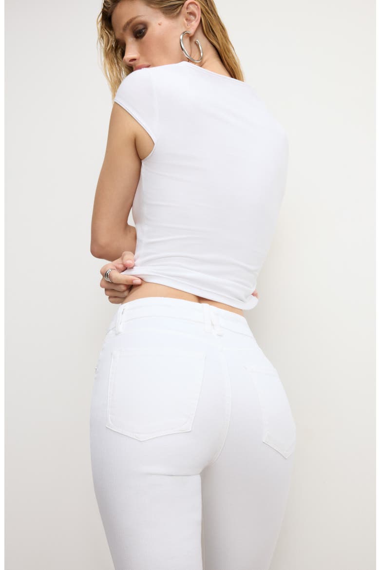 Good Capri Jeans, Alternate, color, WHITE001