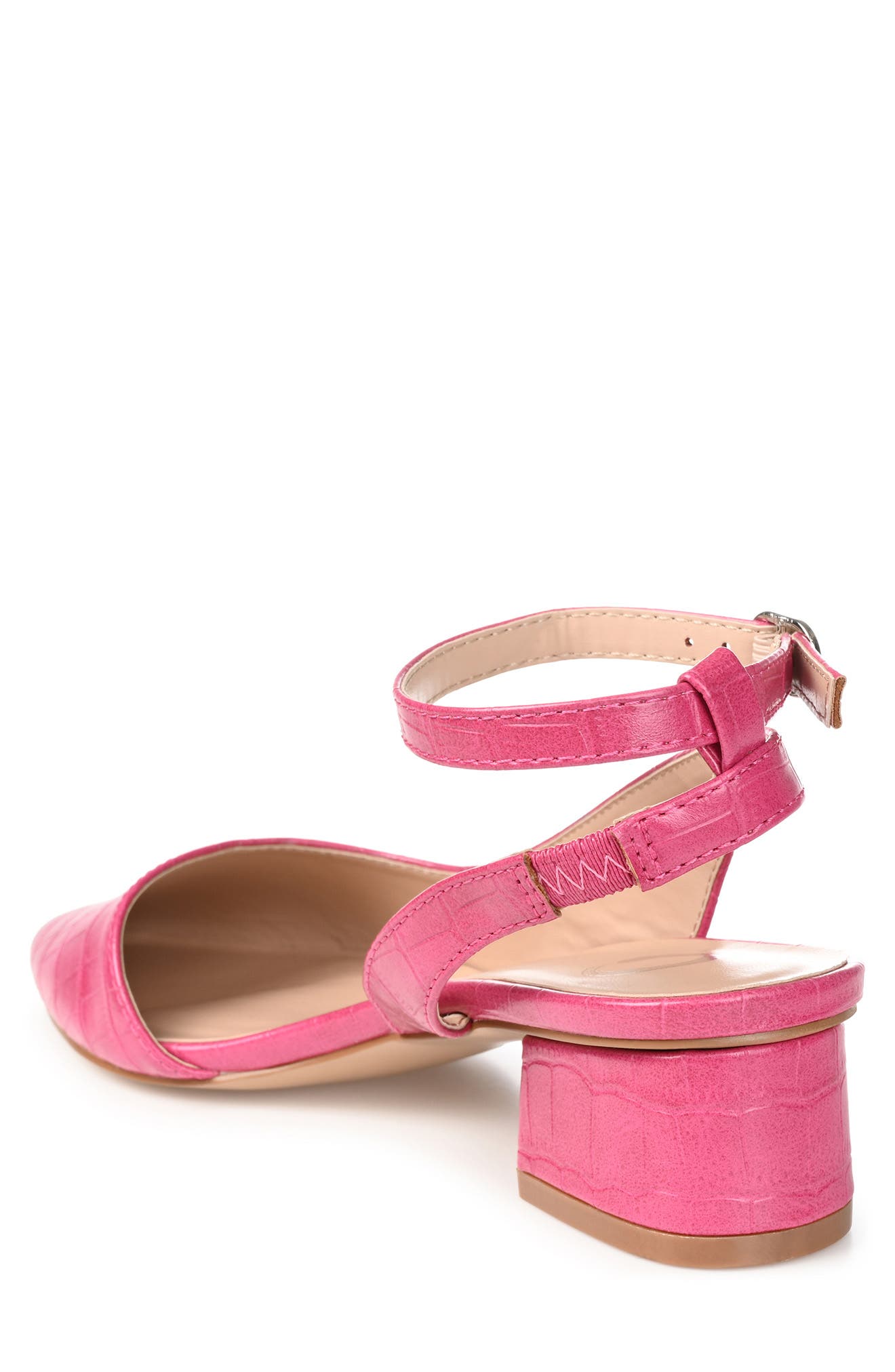 Keefa Croc Embossed Pointed Toe Pump - image 2