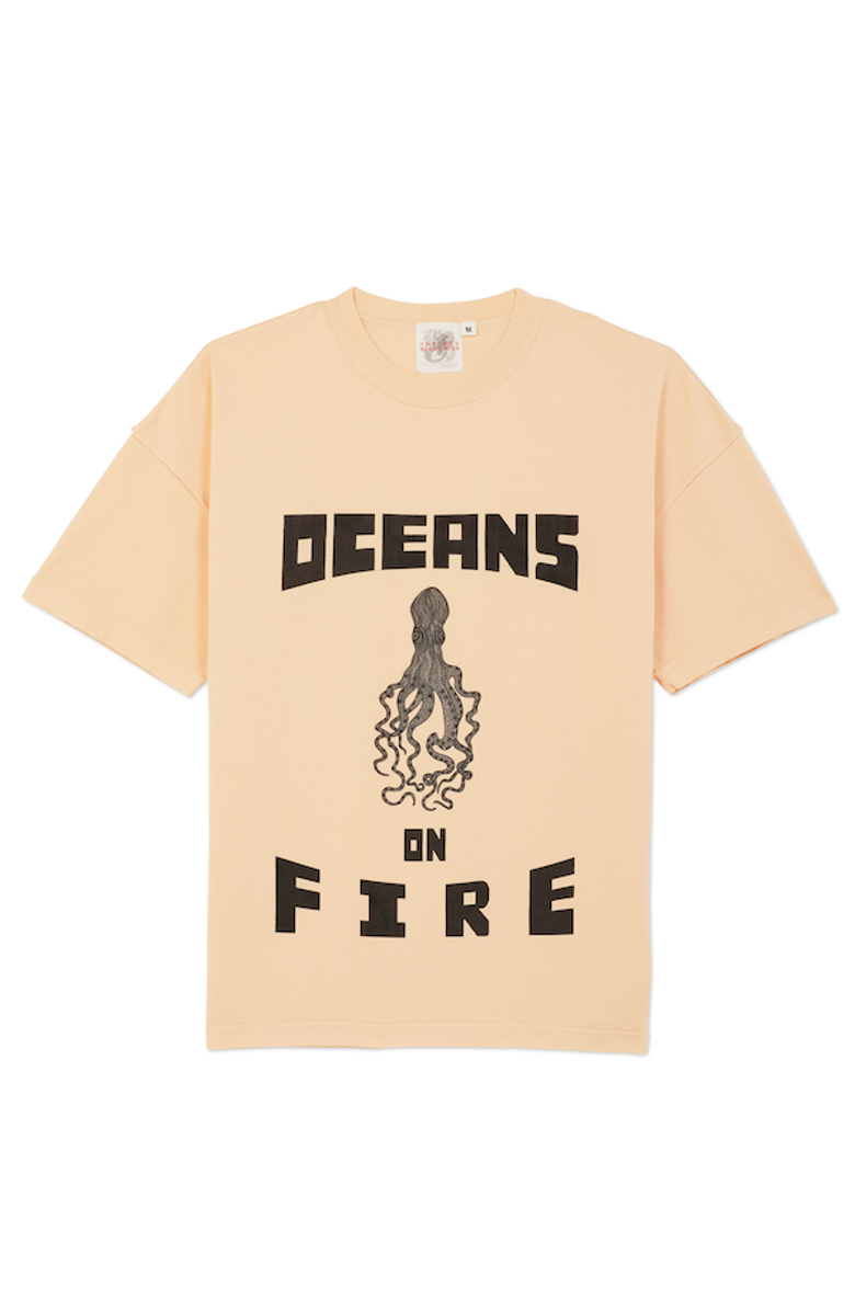 THE RAD BLACK KIDS Oceans on Fire T-shirt, Alternate, color, 