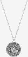 Dower & Hall Men's 'Overcome and Thrive' Pegasus Talisman Necklace