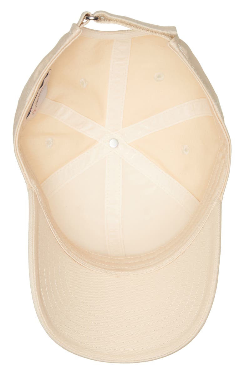 Moncler Archive DNA Cotton Twill Baseball Cap, Alternate, color, Neutral