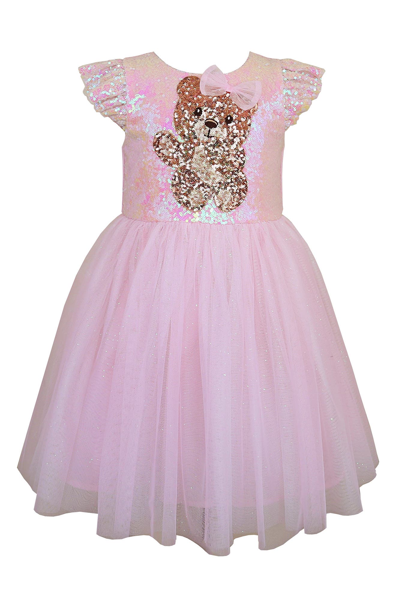 Zunie Kids' Bear Sequin Tutu Party Dress
