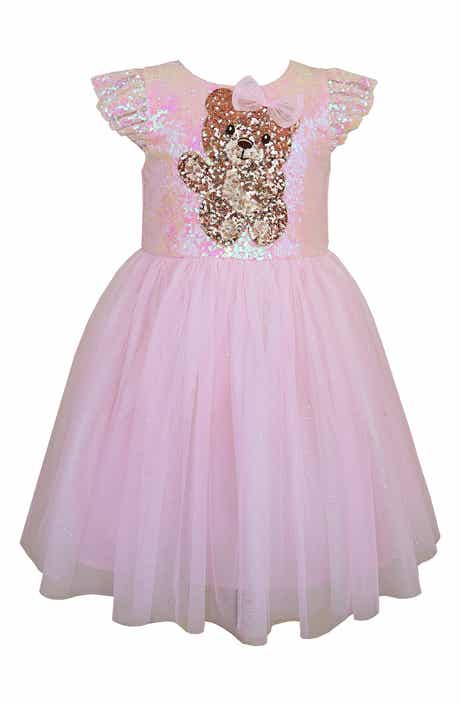 Zunie Kids' Bear Sequin Tutu Party Dress