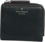 Kate Spade New York leila small pebbled leather wallet