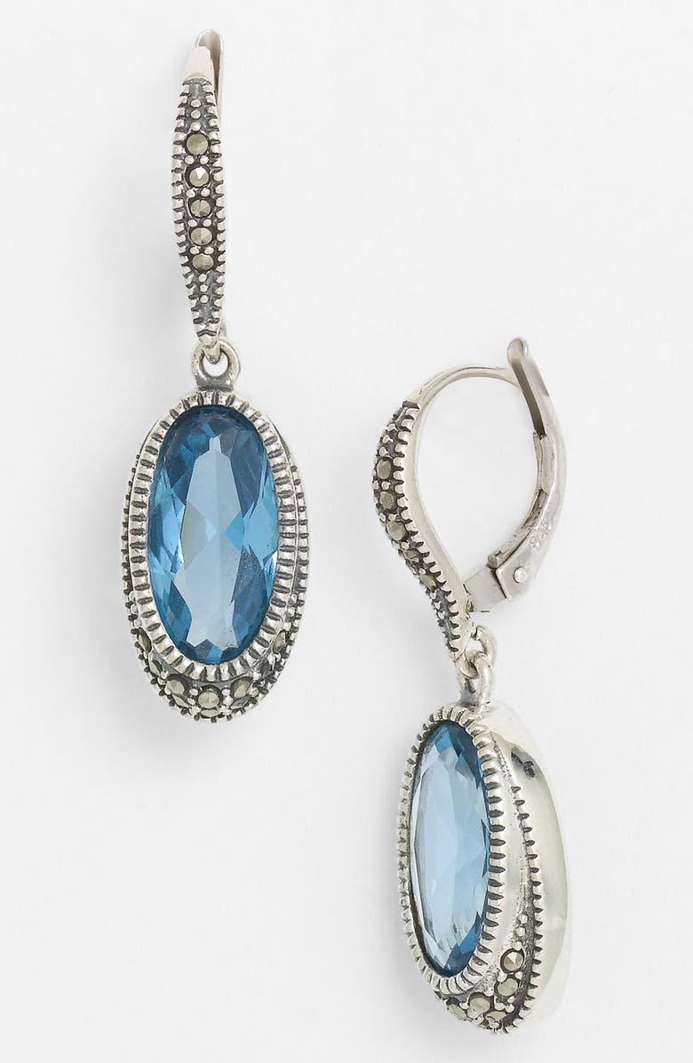Judith Jack Drop Earrings, Main, color,