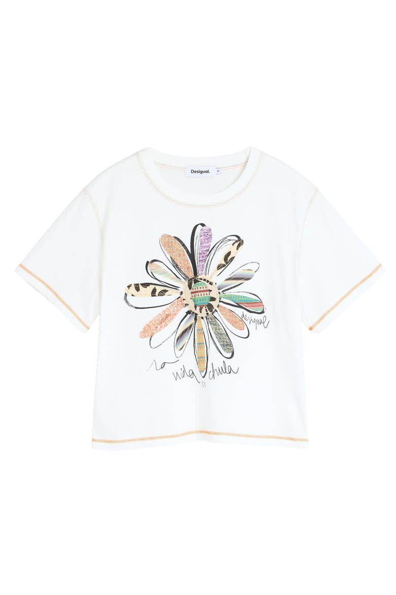 Graphic Cotton T-Shirt, Alternate, color, WHITE