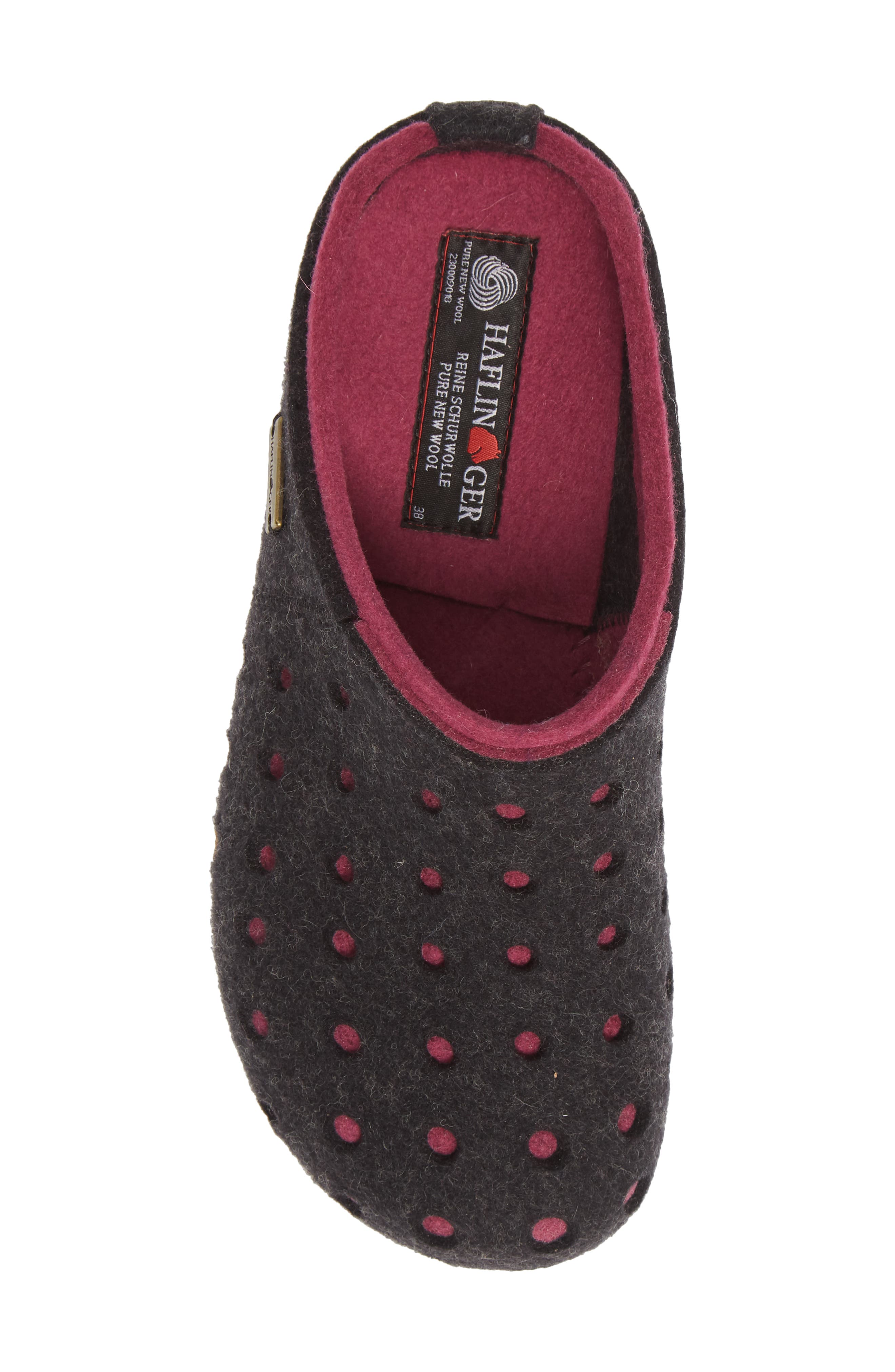 Haflinger Holly Wool Slipper, Alternate, color, 