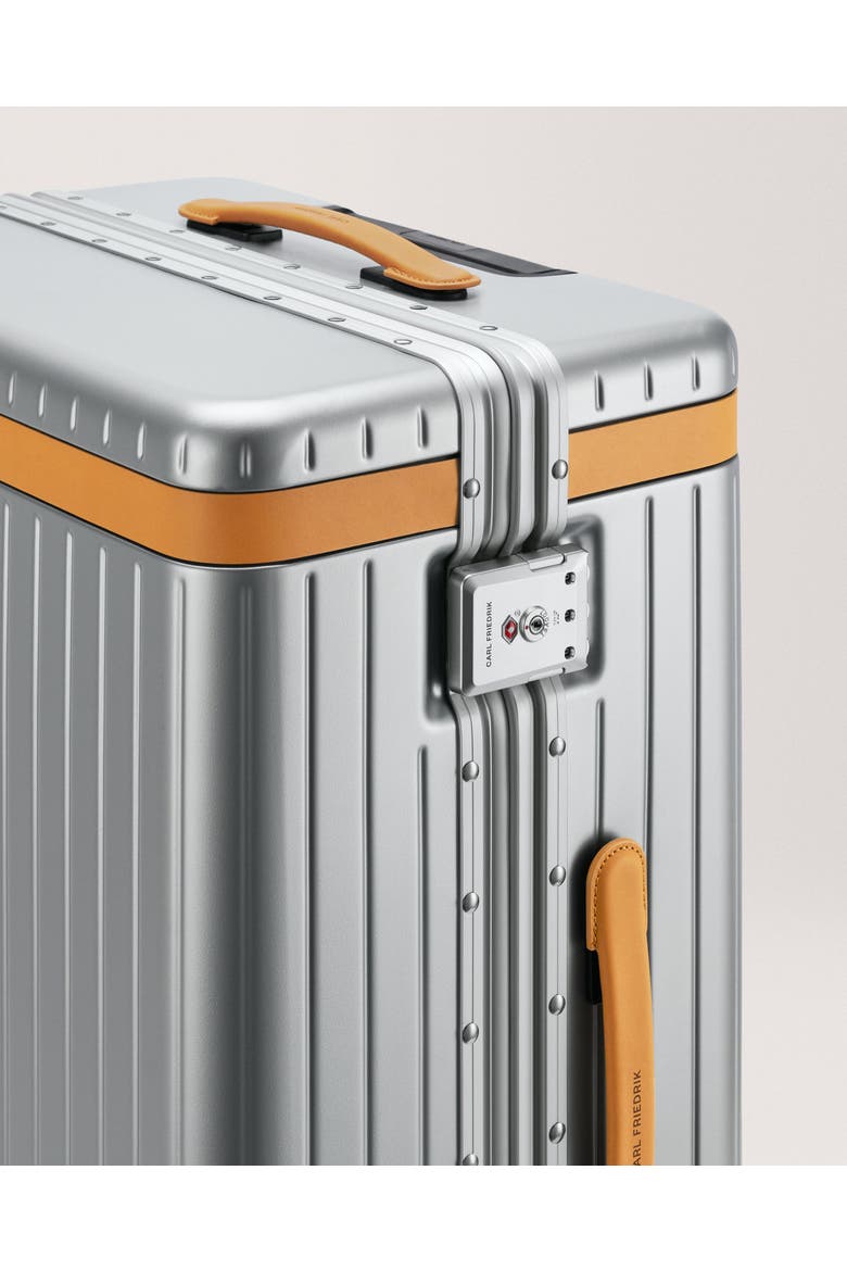 The Check-in Suitcase, Alternate, color, Arctic Grey / Tan