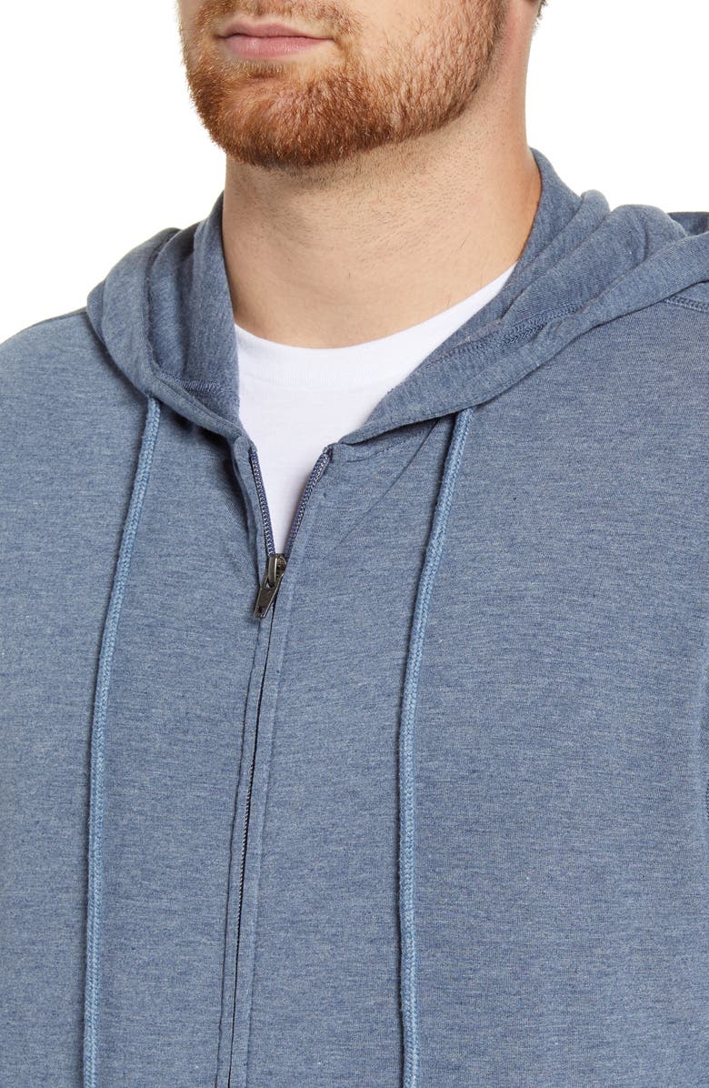 Daniel Buchler Stretch Zip Hoodie, Alternate, color,