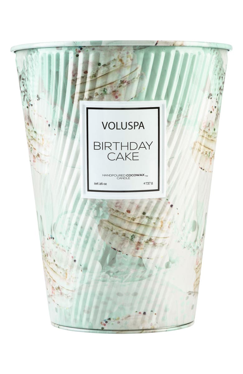 Voluspa Macaron Two-Wick Tin Table Candle, Main, color, 