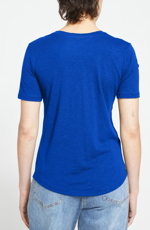 Universal Standard Light As Air V-rex T-shirt In Blue