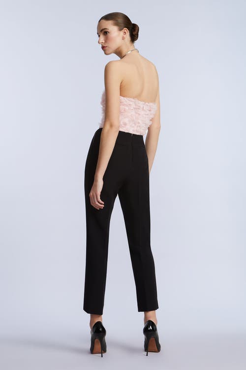 Bcbg 3d Floral Jumpsuit In Pink