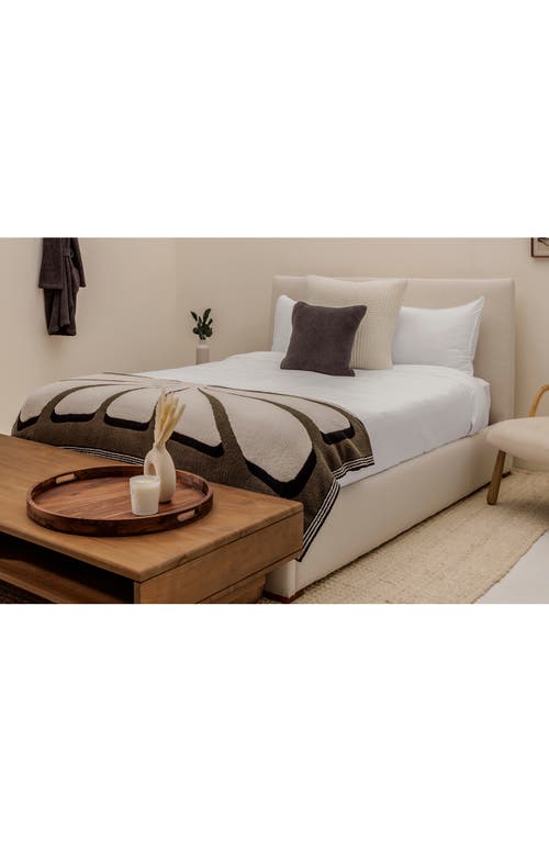 Barefoot Dreams Washed Duvet Cover In White