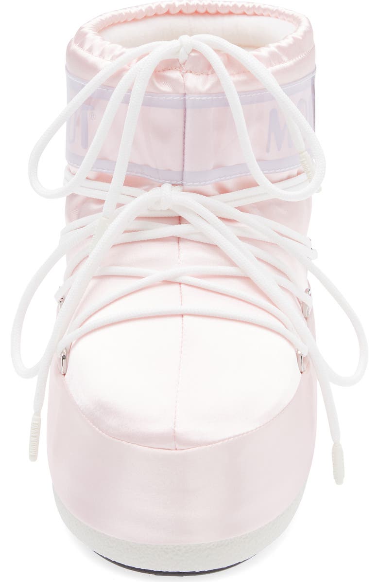 Moon Boot<sup>®</sup> Icon Low Water Repellent Nylon Boot, Alternate, color, Rose