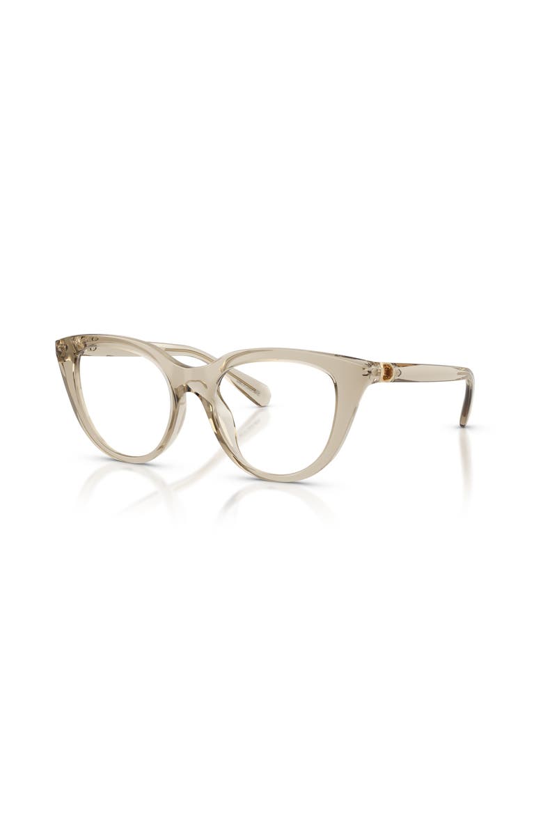 49mm Cat Eye optical glasses, Main, color, Beige