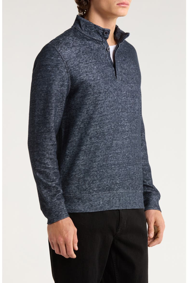Nomi Quarter Zip Pullover, Alternate, color, NAVY