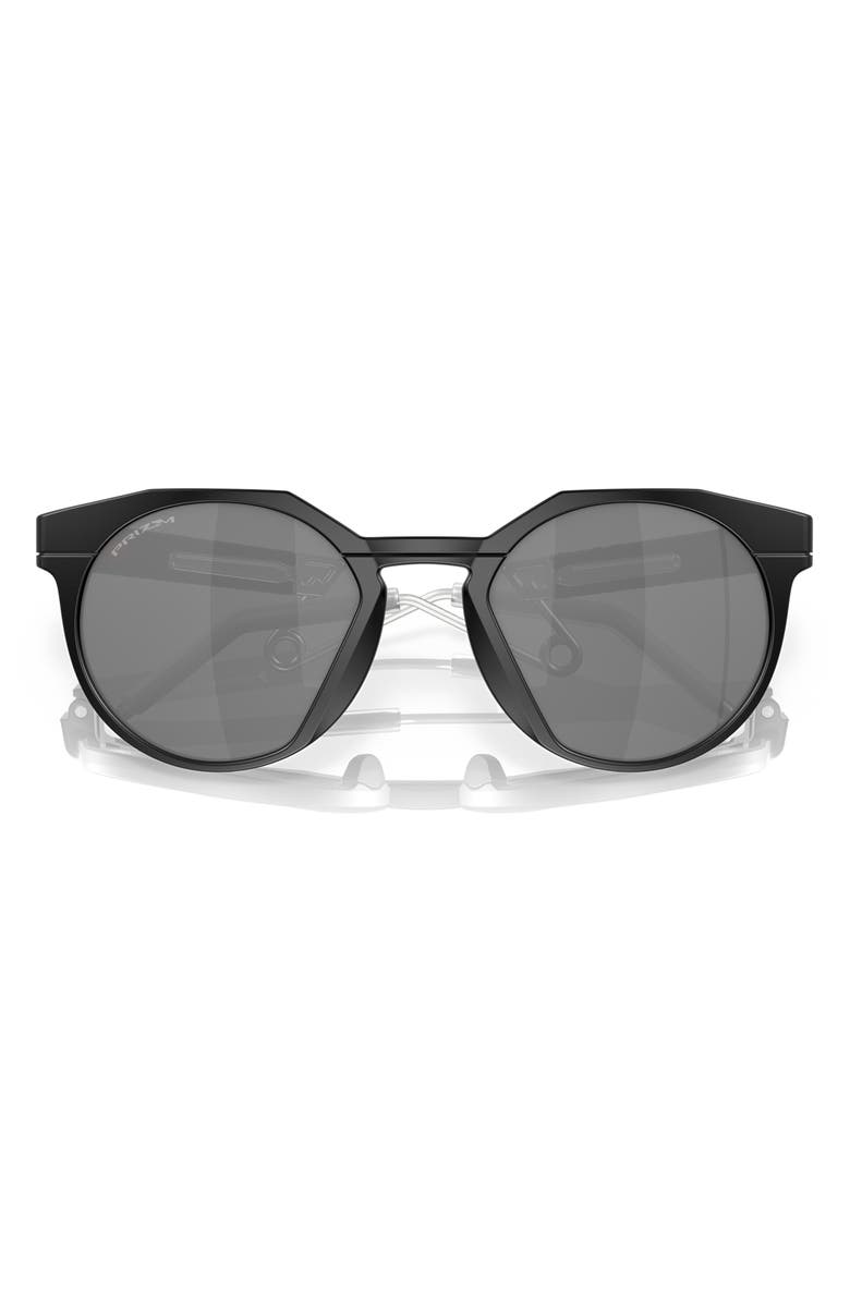Oakley HSTN 52mm Prizm<sup>™</sup> Round Sunglasses, Alternate, color, Matte Black