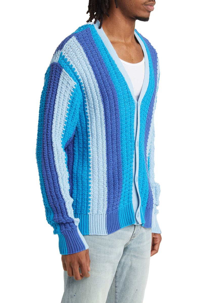 PacSun Freddy Dawn Stripe Cotton Cardigan, Alternate, color,