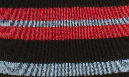 Paul Smith Kean Stripe Cotton Blend Socks In Multi