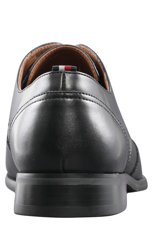 Tommy Hilfiger Sagent Wingtip Derby In Black