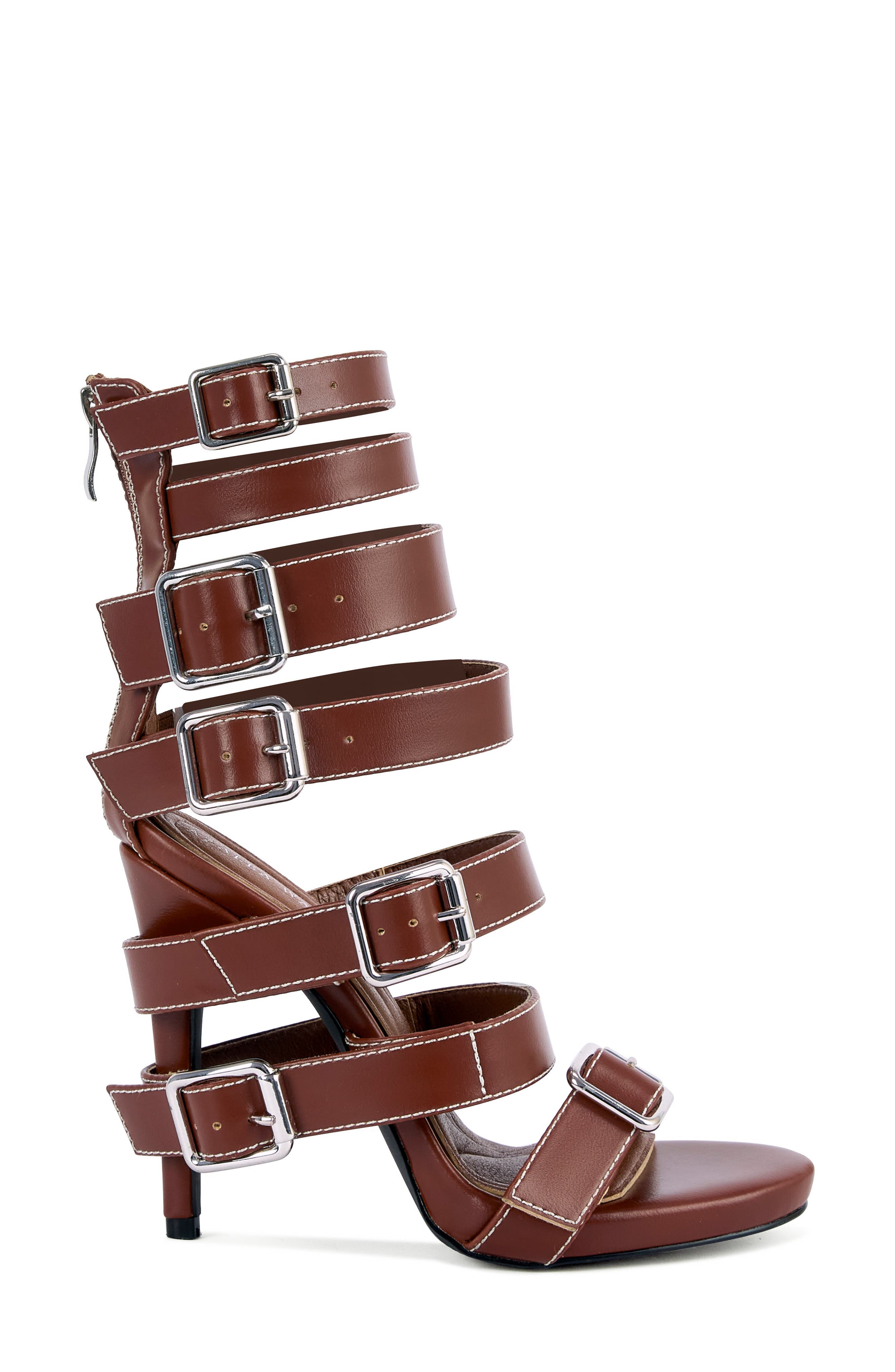 AZALEA WANG Hitcham Ankle Strap Sandal, Alternate, color, 