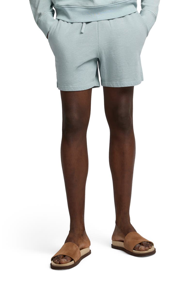 Terry Slub Shorts 6", Alternate, color, Sea Glass