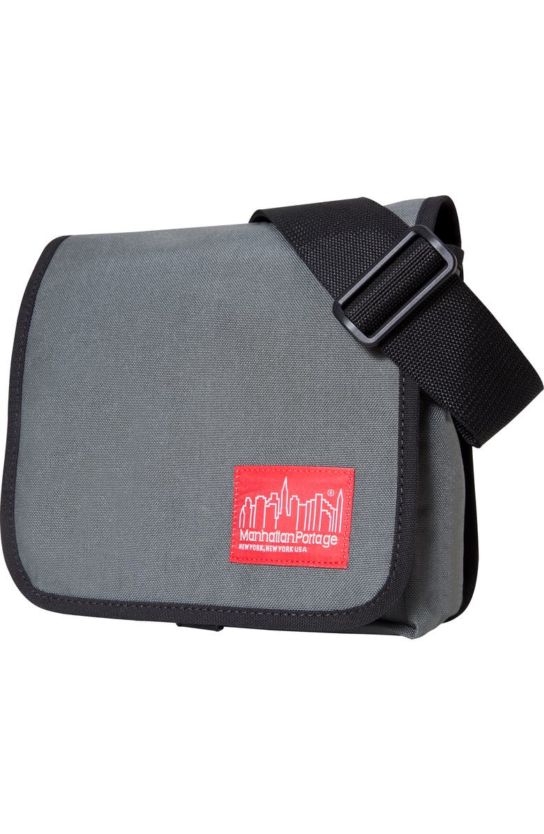 Manhattan Portage DJ Crossbody Bag, Alternate, color, Grey