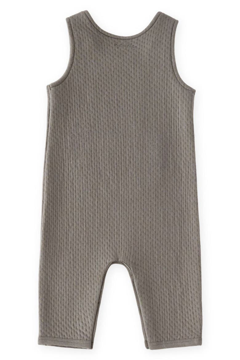 Cloud Organic Cotton Overalls, Alternate, color, CHARCOAL
