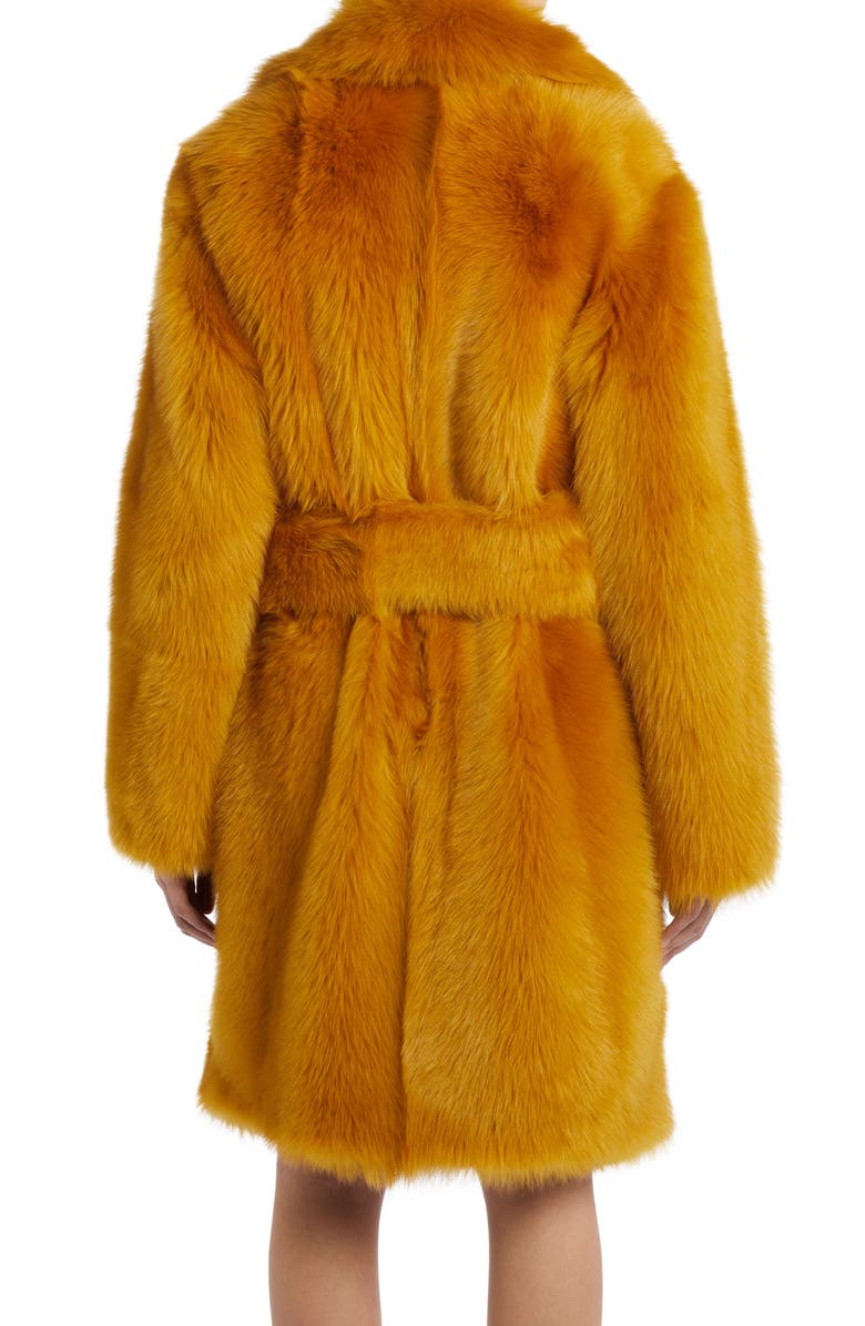 Bottega Veneta Toscana Genuine Shearling Belted Coat, Alternate, color,